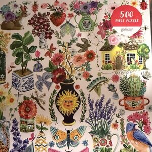 Buzzy Bouquets 500 Piece Puzzle by Galison